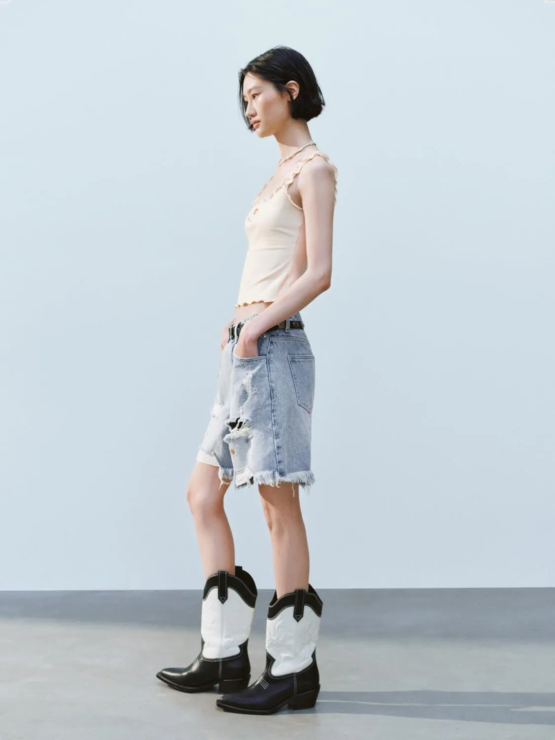 Lettuce Hem Tank Tops sold by Urban Revivo product image thumbnail 5