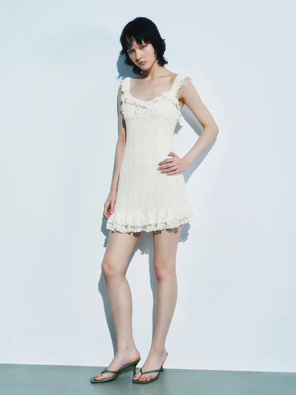 Ruffle Strap Mini A-Line Dresses sold by Urban Revivo