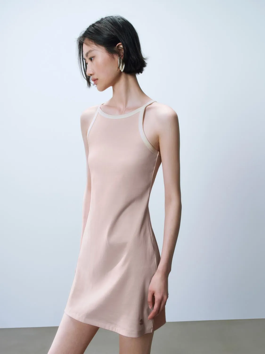 Halter Neck Skinny-Fit Dresses sold by Urban Revivo product image thumbnail 2