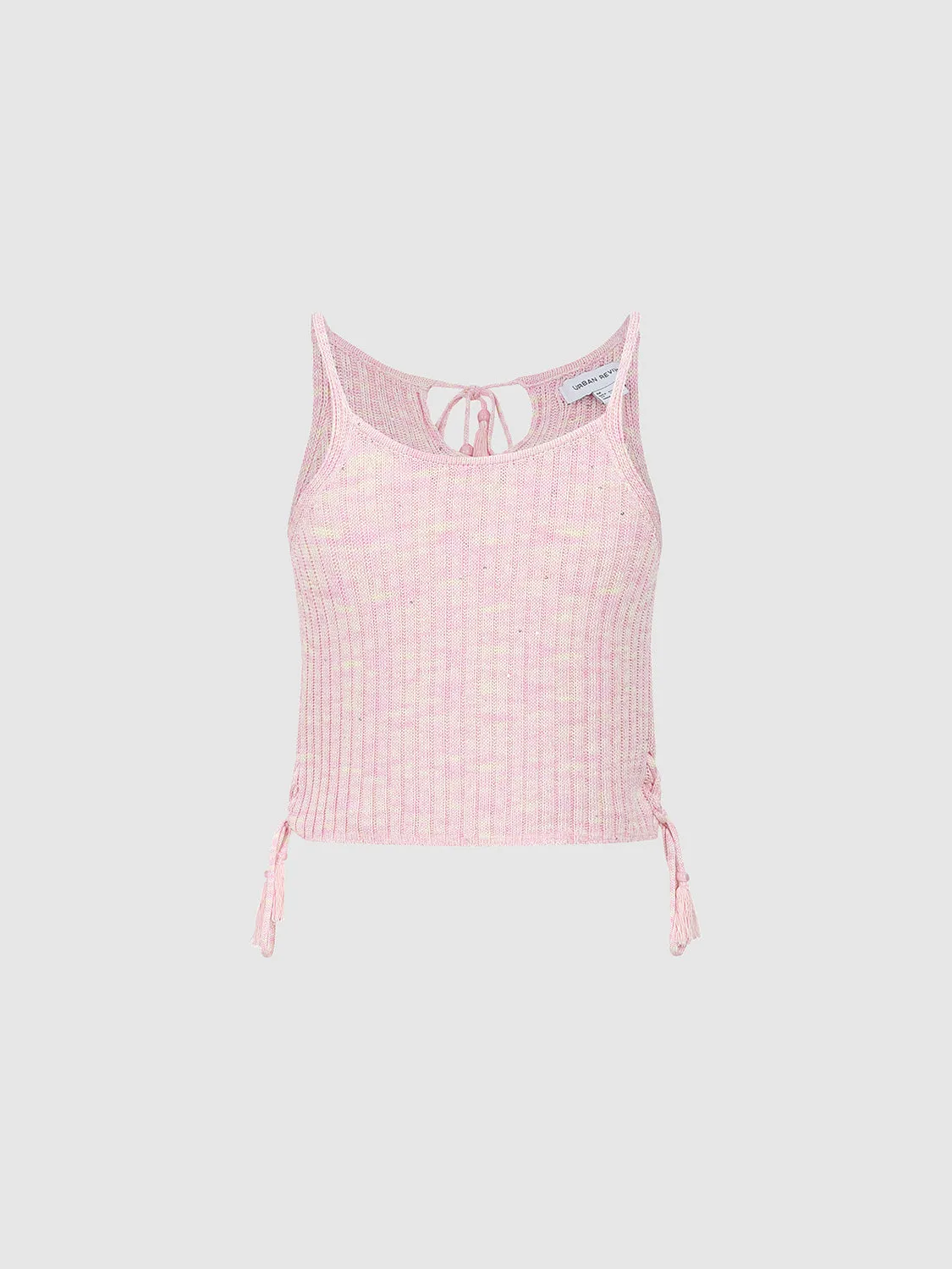 Rib Knitted Cami Tops sold by Urban Revivo product image thumbnail 3