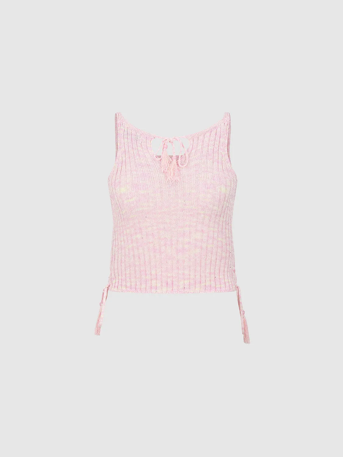 Rib Knitted Cami Tops sold by Urban Revivo product image thumbnail 2