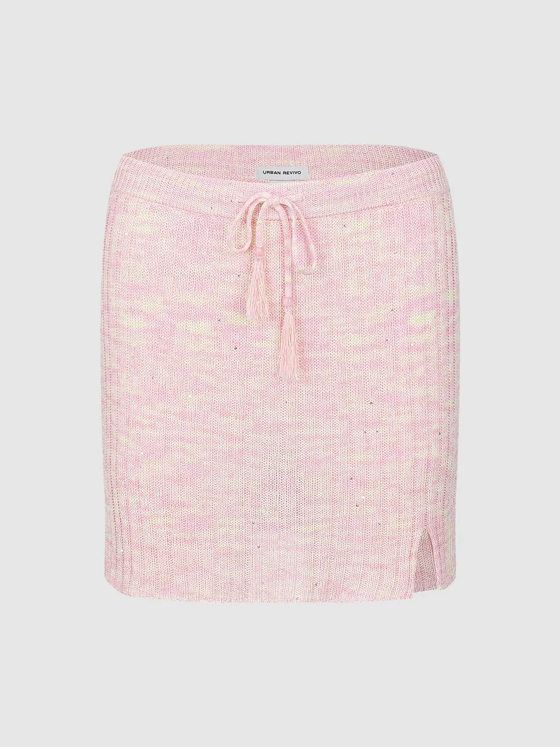 Rib Knitted Mini Skirts sold by Urban Revivo