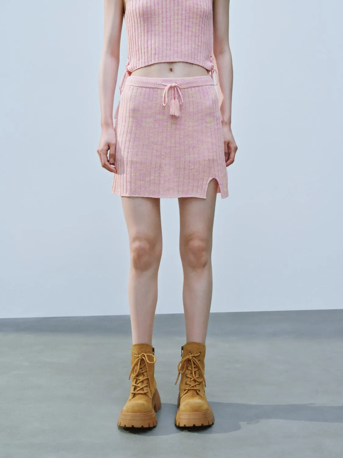 Rib Knitted Mini Skirts sold by Urban Revivo product image thumbnail 2