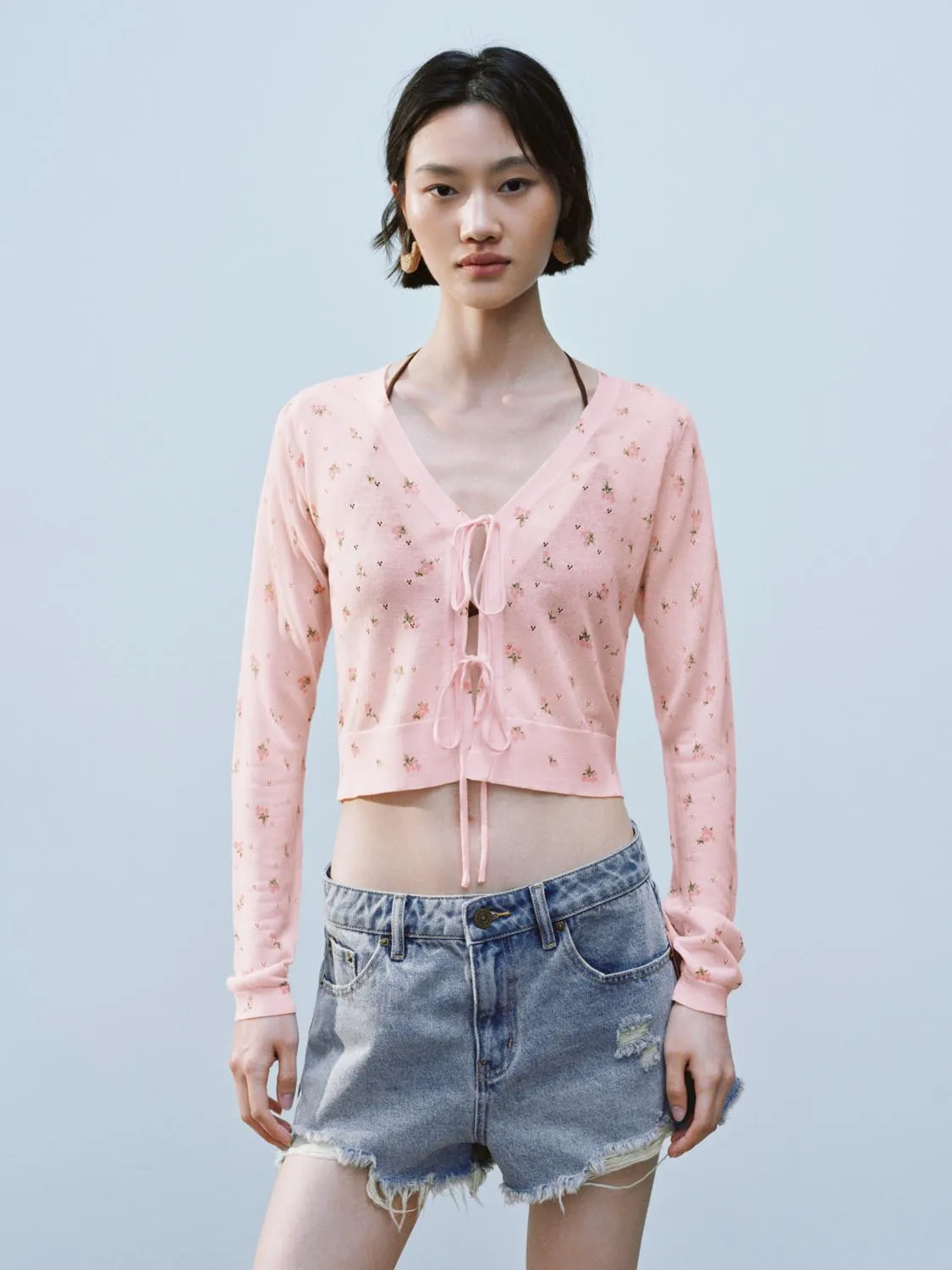 Floral Knitted Cardigans sold by Urban Revivo