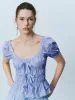 Plaid Shirred Bow Décor Blouses sold by Urban Revivo