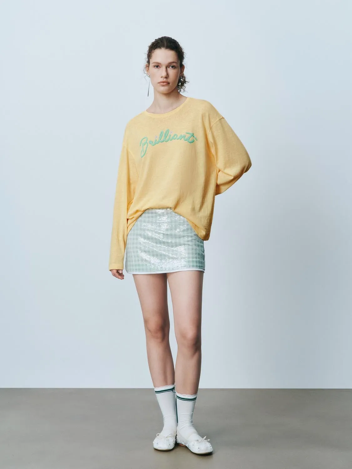 Printed Long Sleeve T-Shirts sold by Urban Revivo product image thumbnail 4