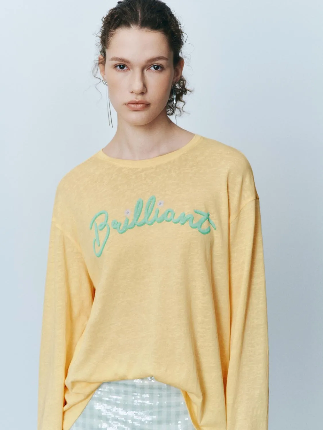 Printed Long Sleeve T-Shirts sold by Urban Revivo product image thumbnail 3