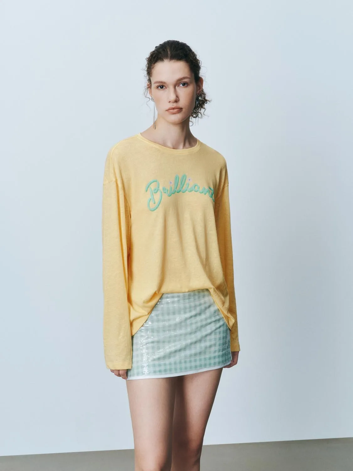 Printed Long Sleeve T-Shirts sold by Urban Revivo product image thumbnail 2