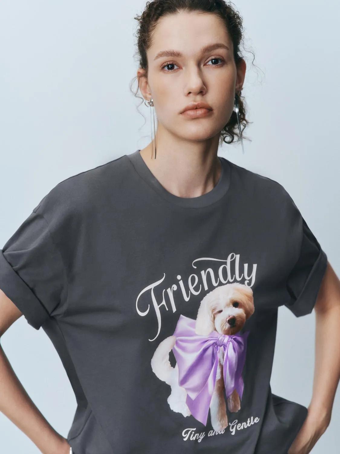 Printed Short Sleeve T-Shirts sold by Urban Revivo product image thumbnail 3