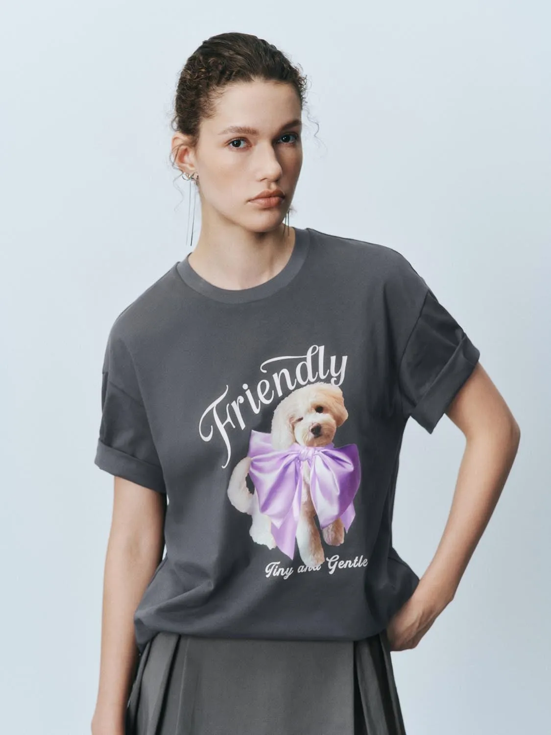 Printed Short Sleeve T-Shirts sold by Urban Revivo product image thumbnail 2