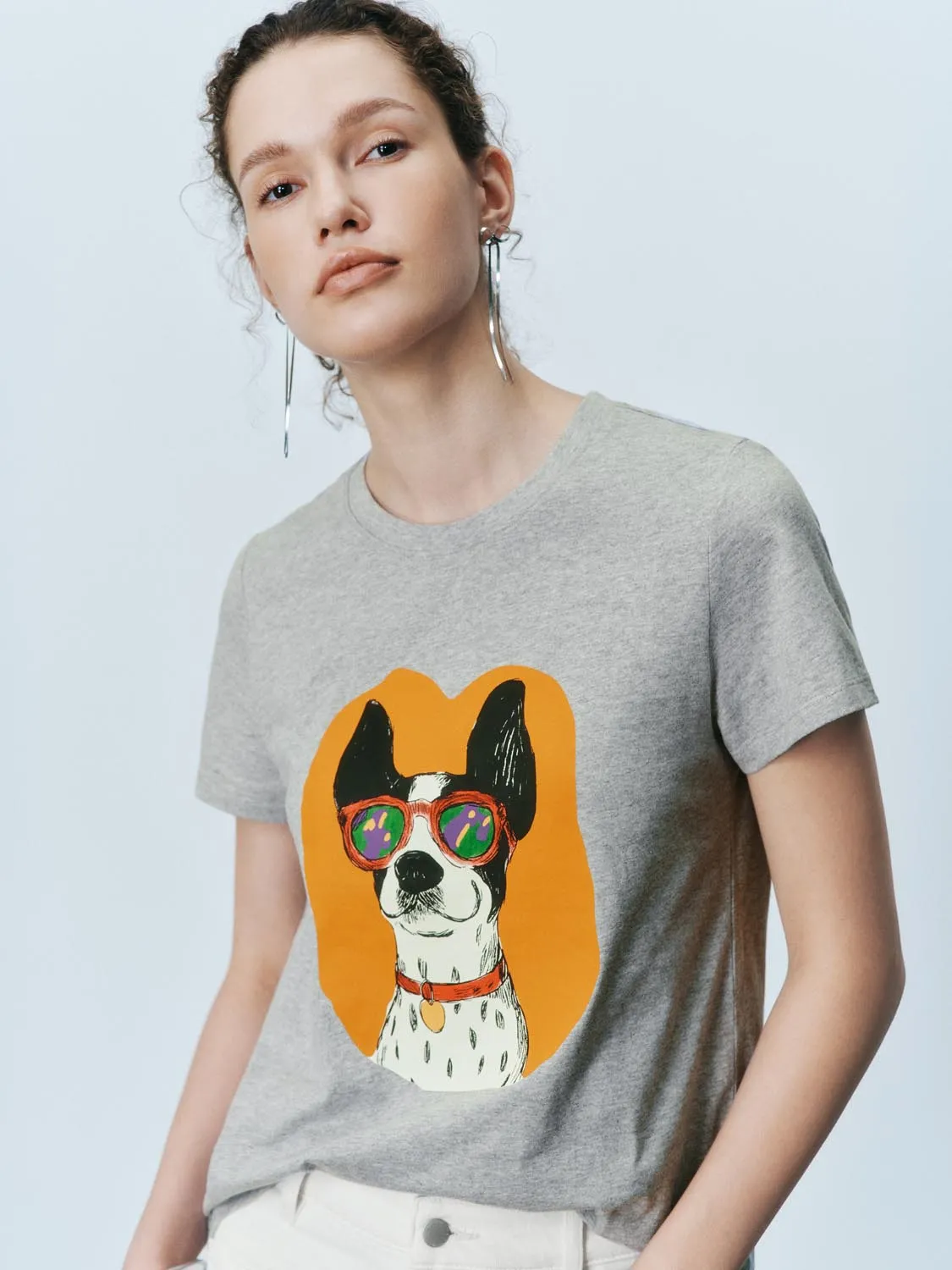 Printed Short Sleeve T-Shirts sold by Urban Revivo product image thumbnail 3