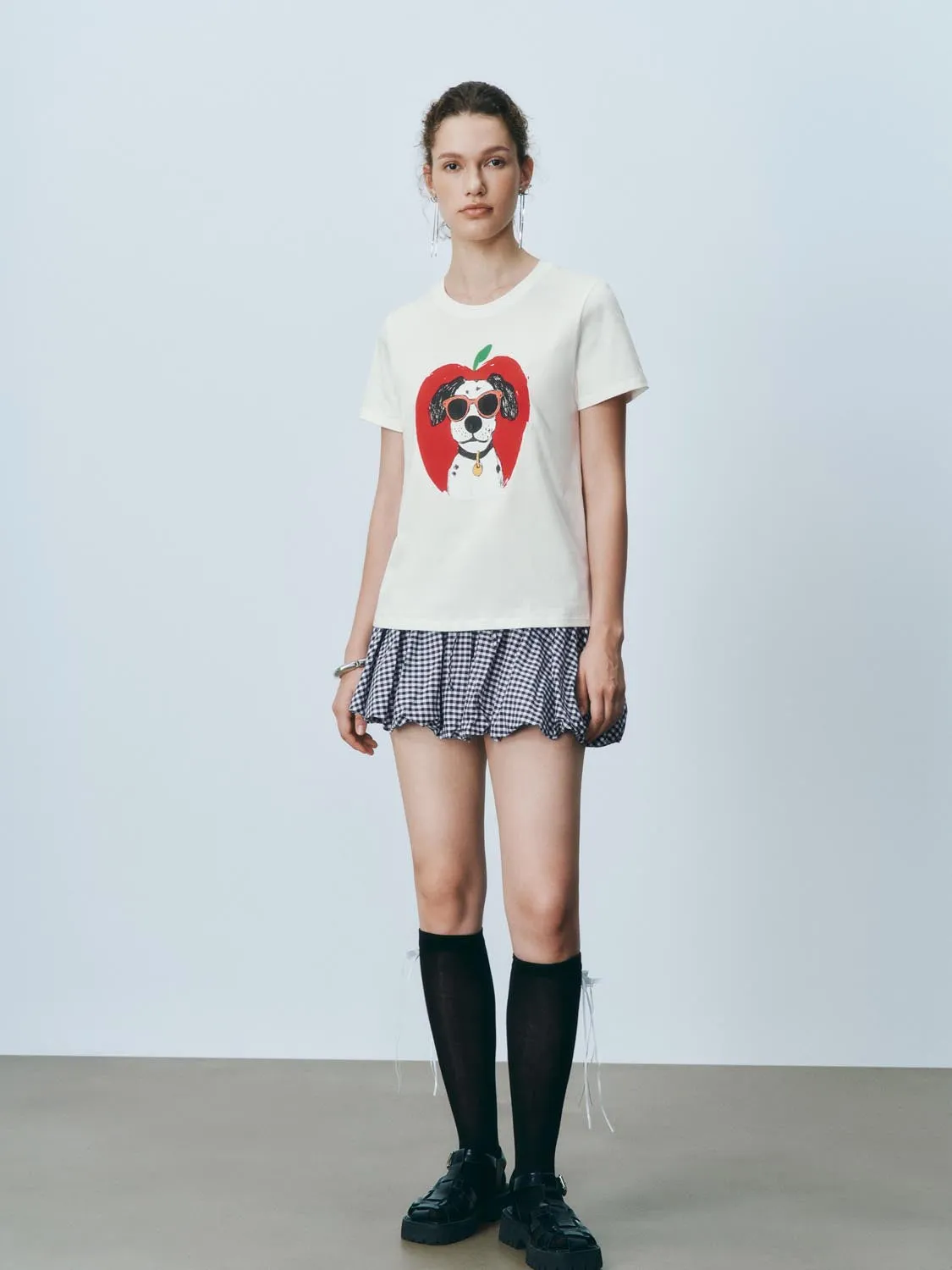 Printed Short Sleeve T-Shirts sold by Urban Revivo product image thumbnail 4