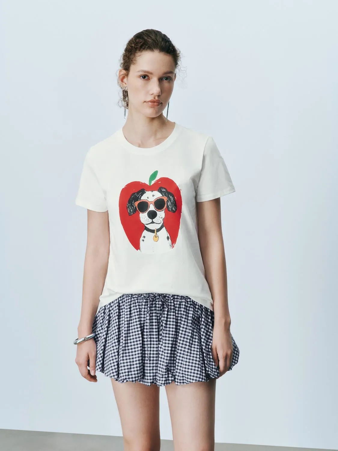 Printed Short Sleeve T-Shirts sold by Urban Revivo product image thumbnail 2