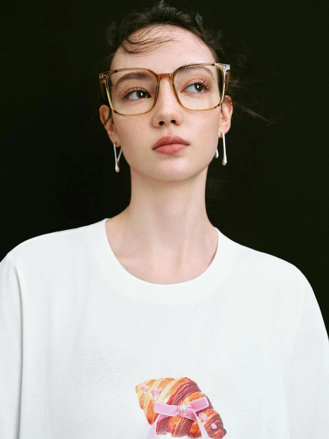 Printed Short Sleeve T-Shirts sold by Urban Revivo product image thumbnail 3