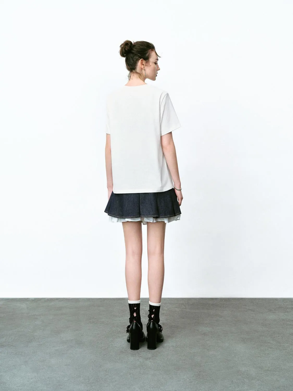 Printed Short Sleeve T-Shirts sold by Urban Revivo product image thumbnail 5