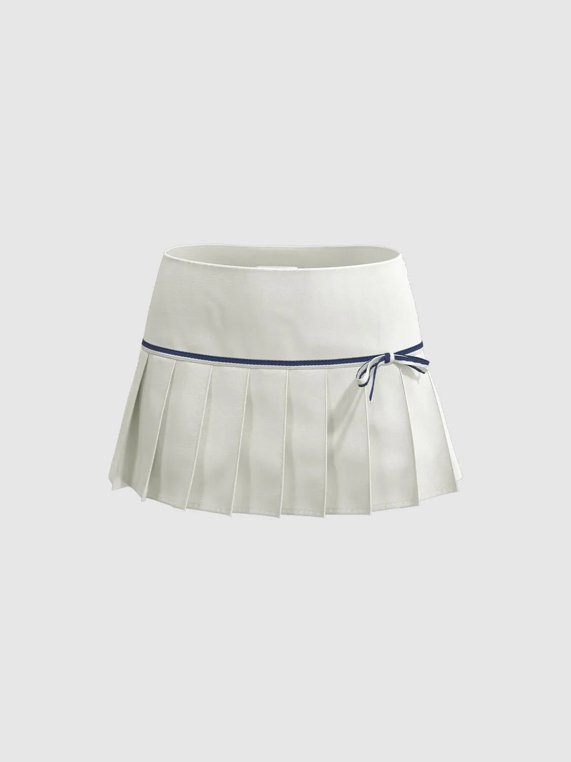 Pleated A-Line Mini Skirts sold by Urban Revivo