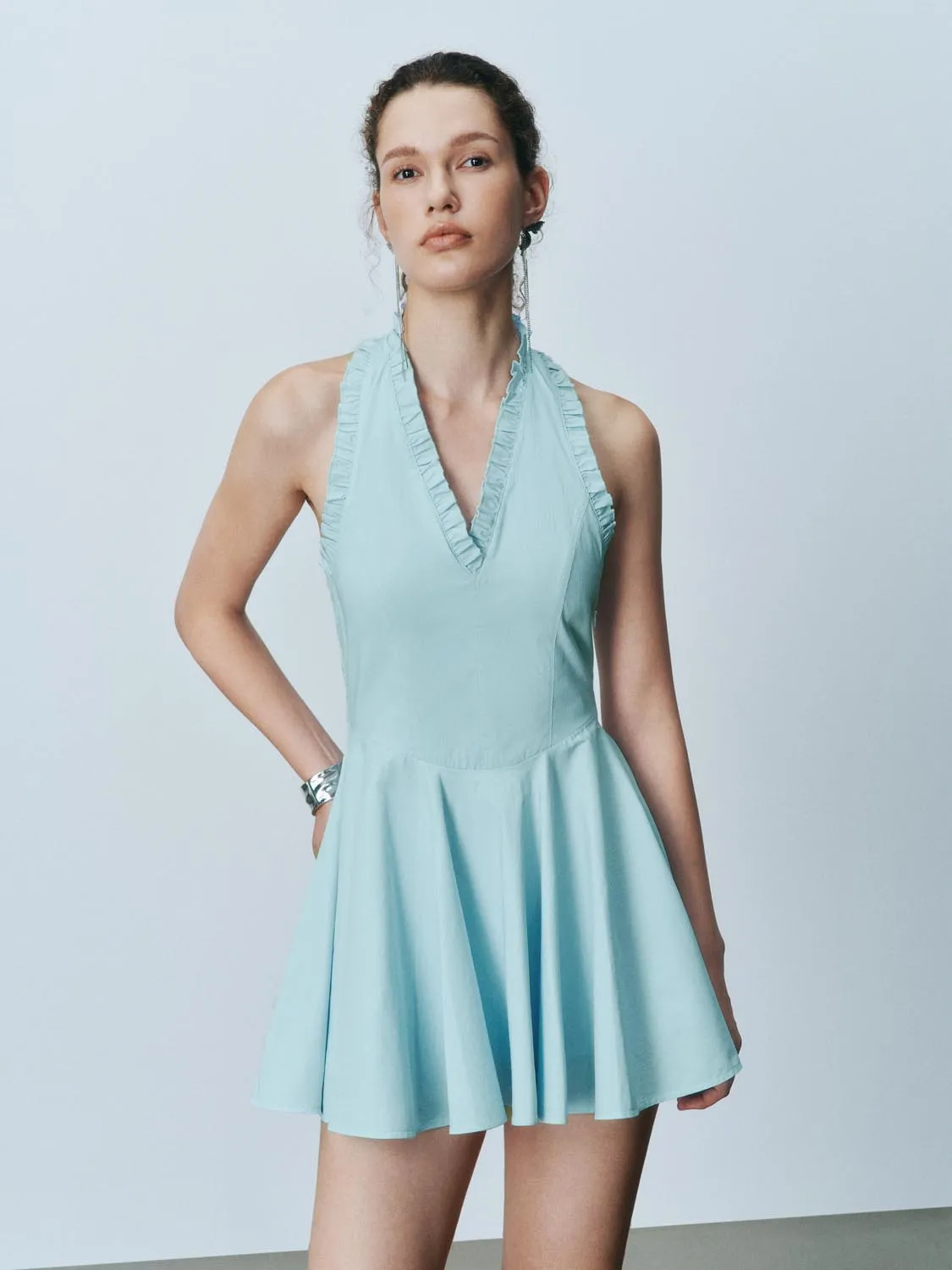 Halter Neck Mini Dresses sold by Urban Revivo