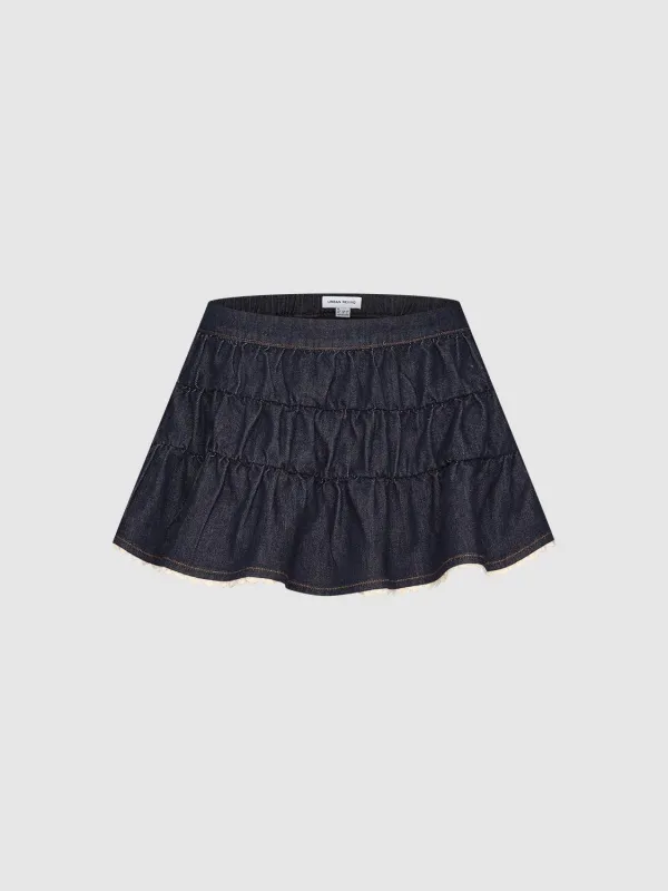 Denim Mini Skirts sold by Urban Revivo