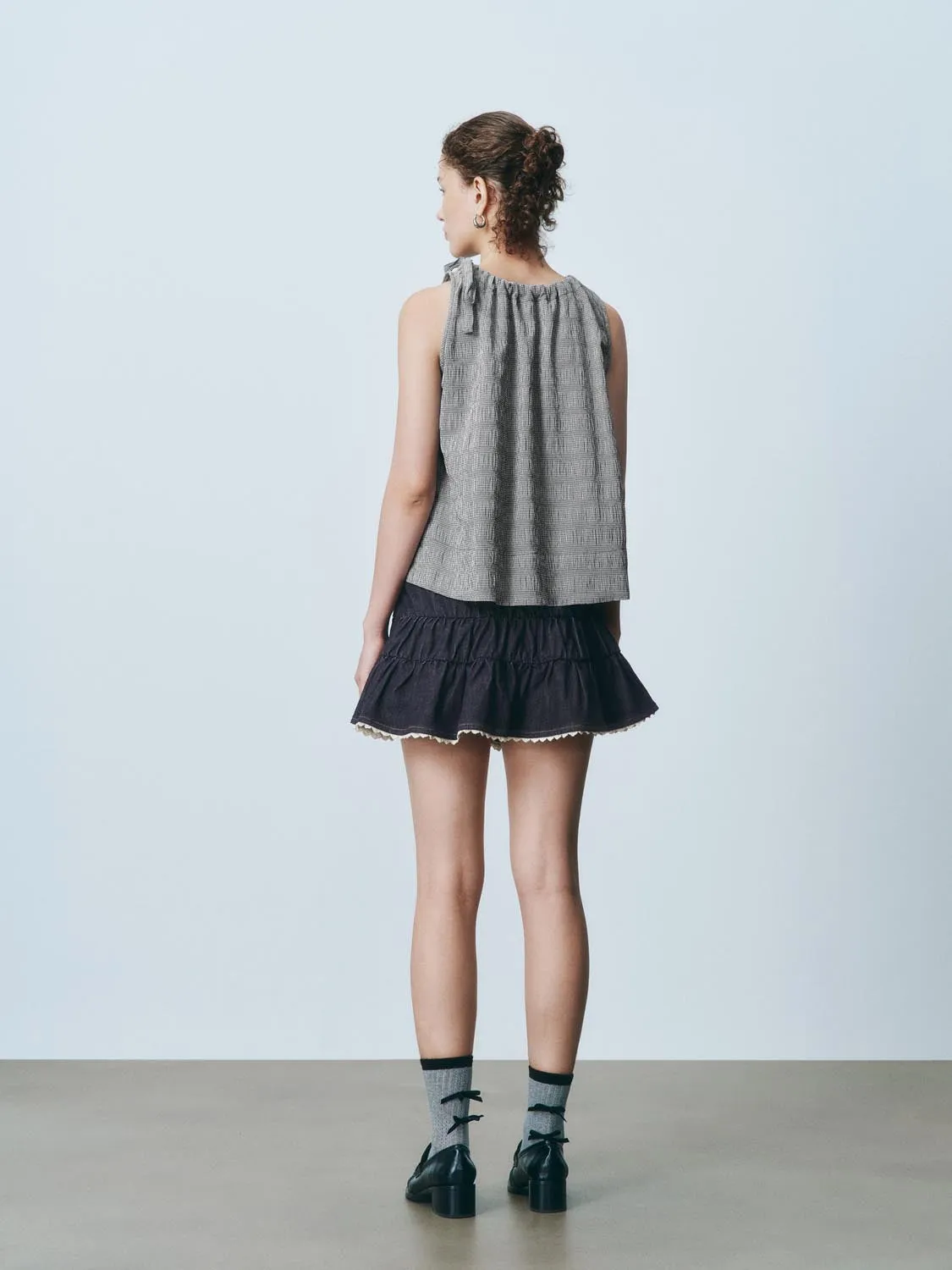 Denim Mini Skirts sold by Urban Revivo product image thumbnail 4