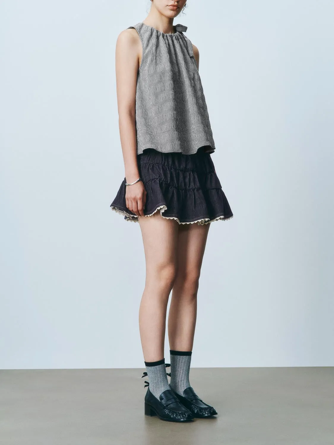 Denim Mini Skirts sold by Urban Revivo product image thumbnail 3