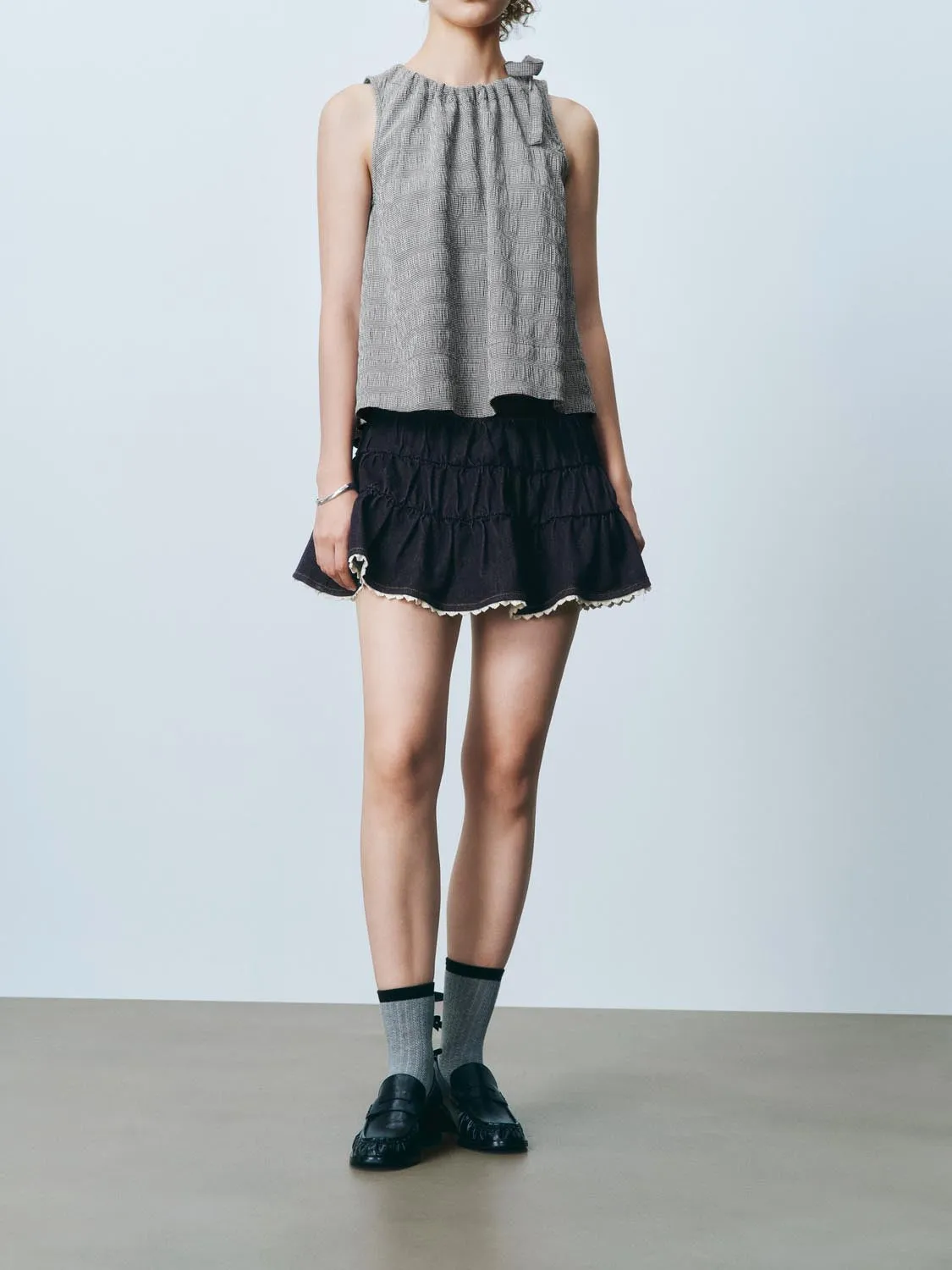 Denim Mini Skirts sold by Urban Revivo product image thumbnail 2