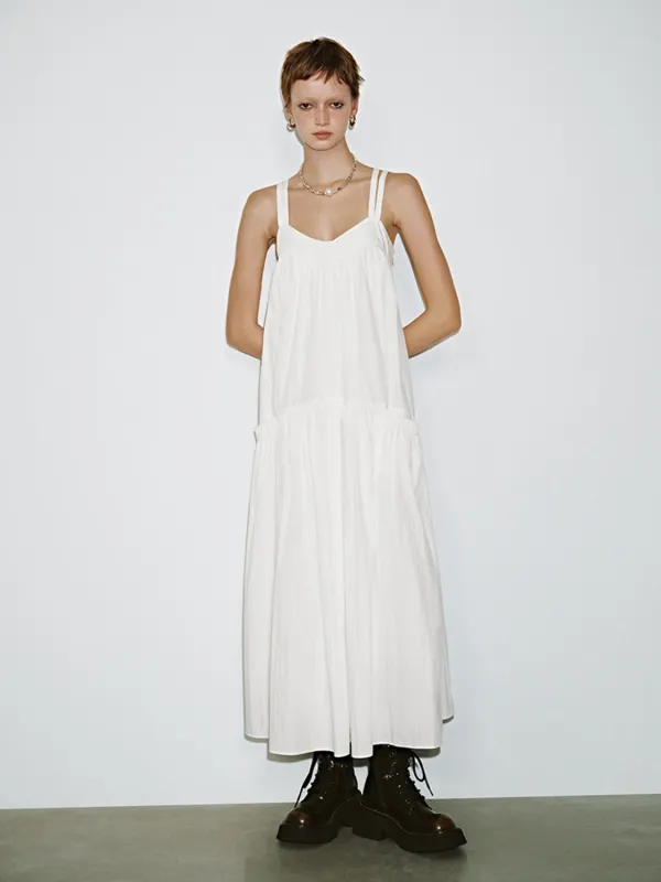 Cross-Back Maxi Dresses sold by Urban Revivo