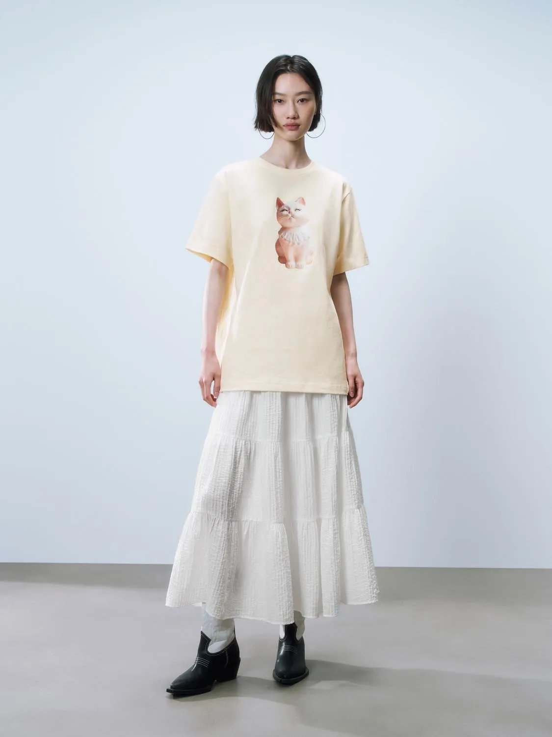 Short Sleeve T-Shirts sold by Urban Revivo product image thumbnail 4