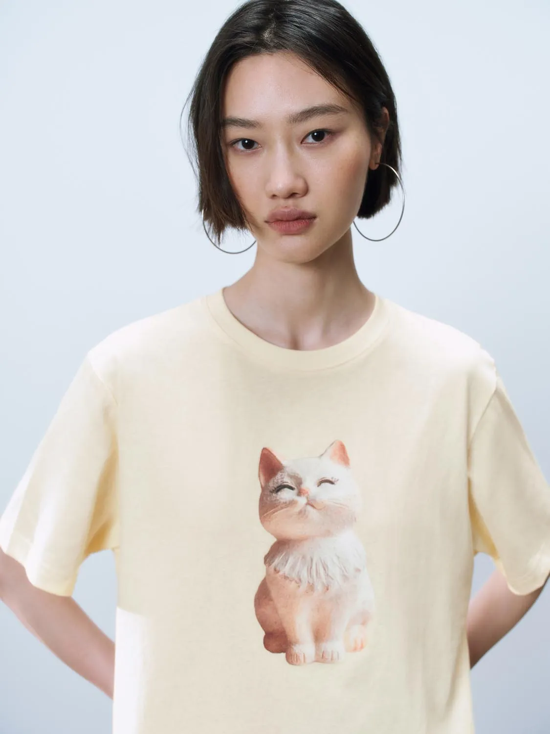 Short Sleeve T-Shirts sold by Urban Revivo product image thumbnail 3