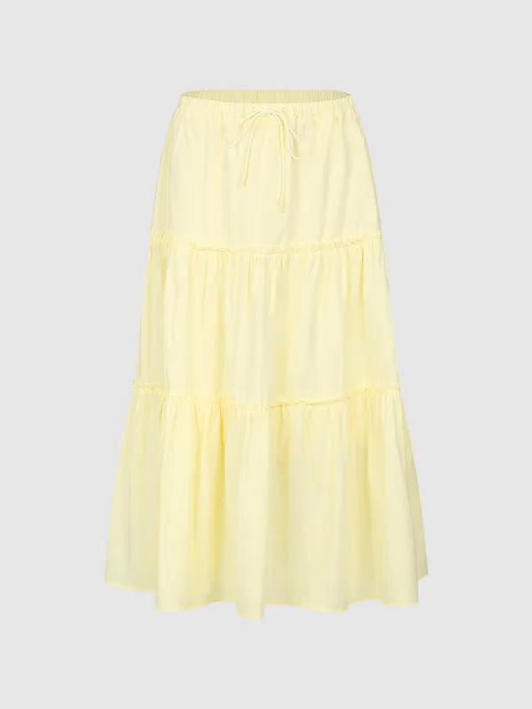 Maxi A-Line Skirts sold by Urban Revivo