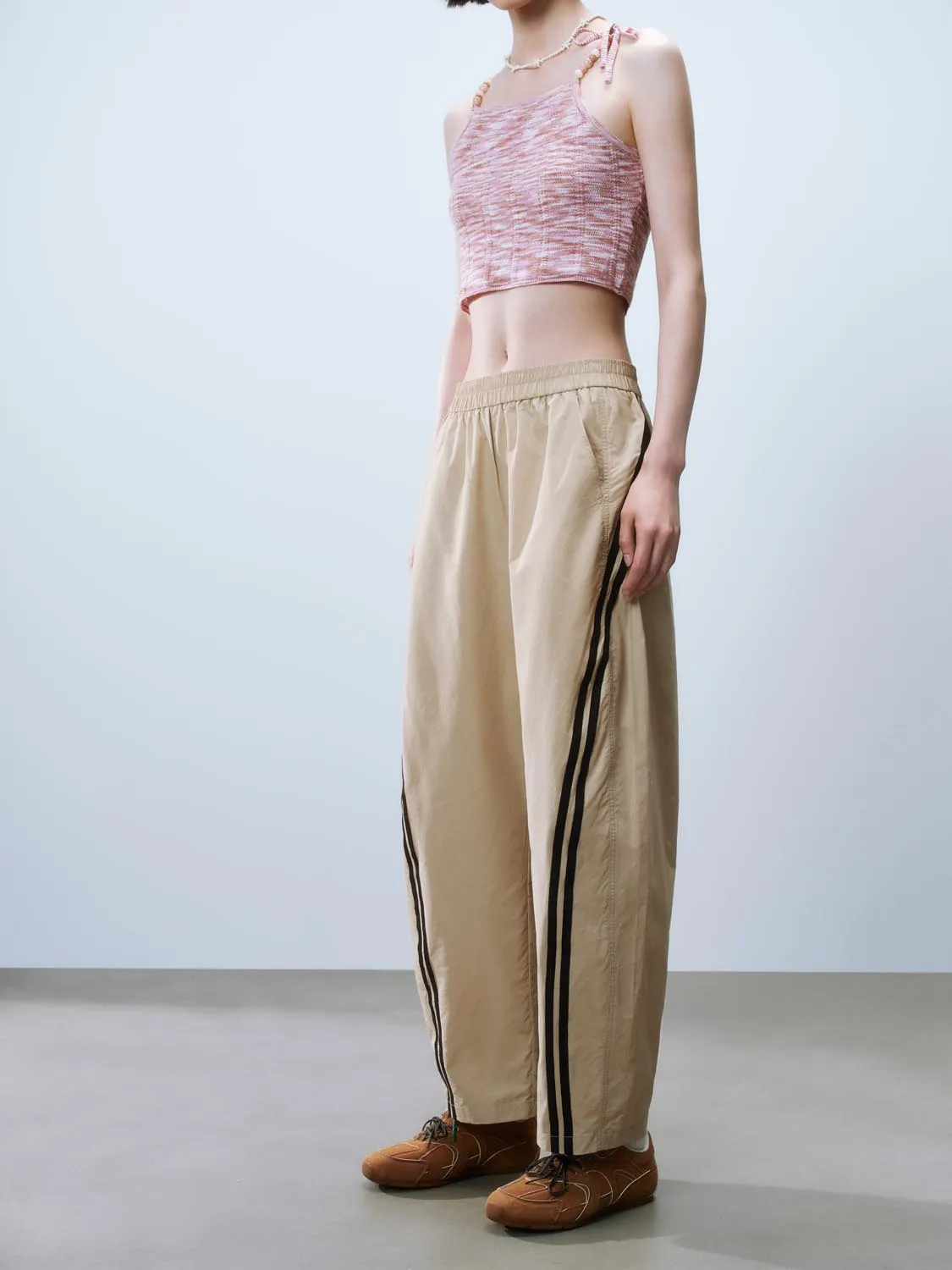 Contrast Trim Trousers sold by Urban Revivo product image thumbnail 3
