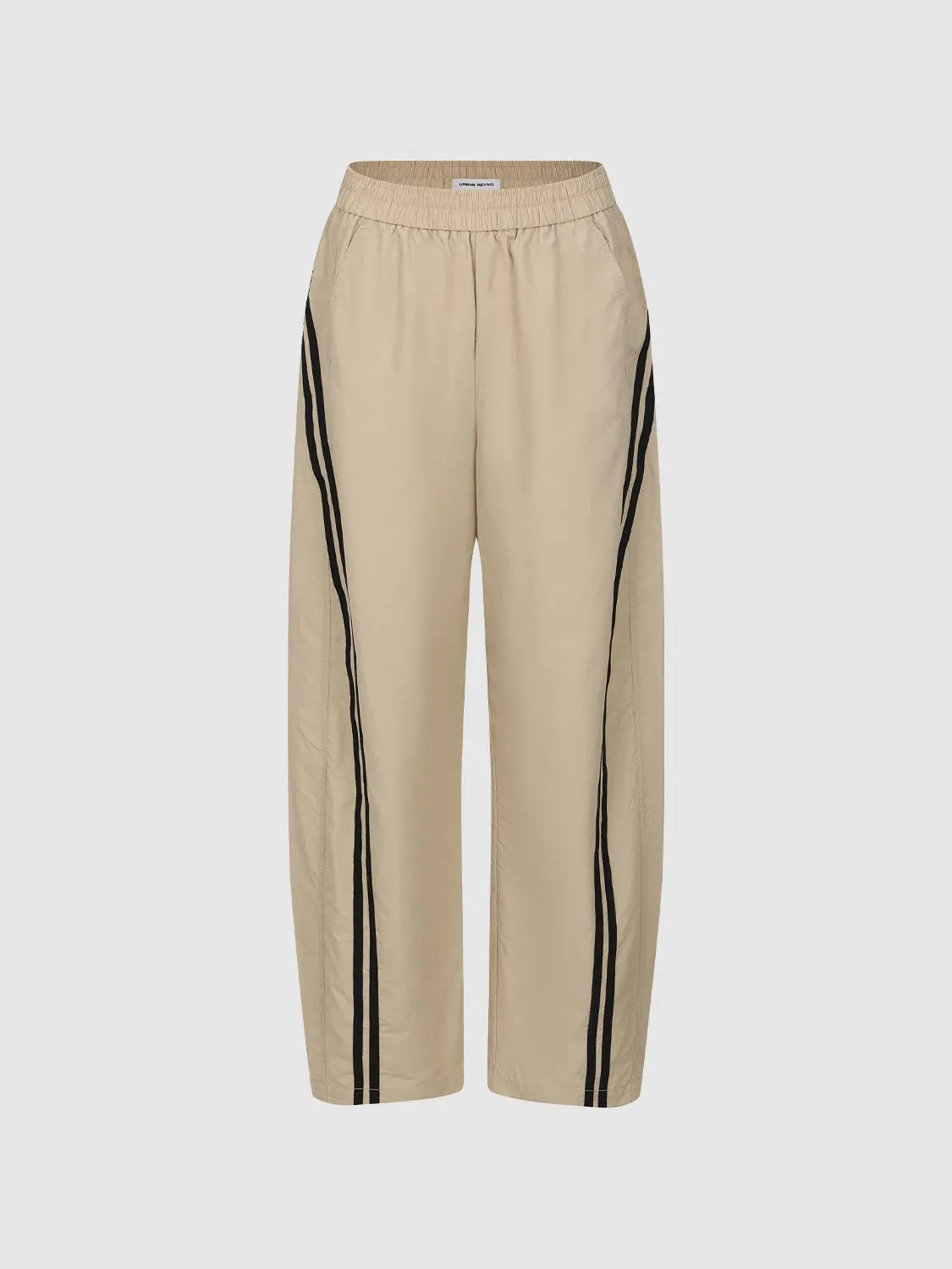 Contrast Trim Trousers sold by Urban Revivo
