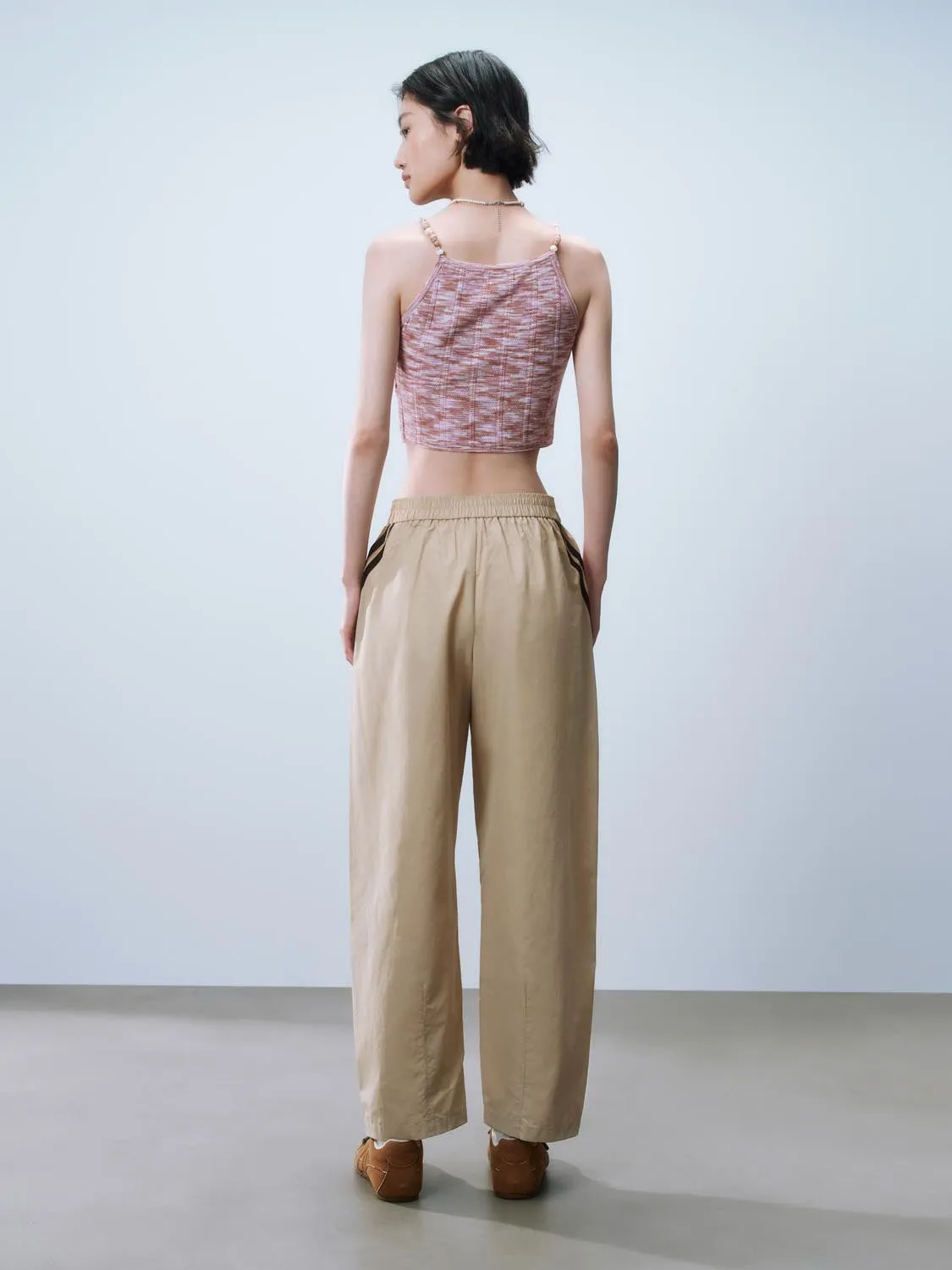 Contrast Trim Trousers sold by Urban Revivo product image thumbnail 4