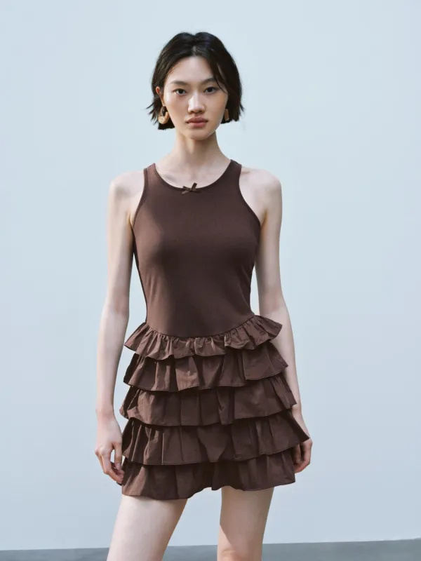 Tiered A-Line Dresses sold by Urban Revivo