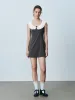 Peter Pan Collar Sleeveless Dress sold by Urban Revivo