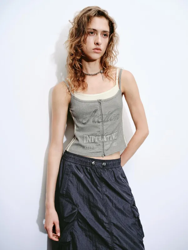 2 In 1 Cami Tops sold by Urban Revivo
