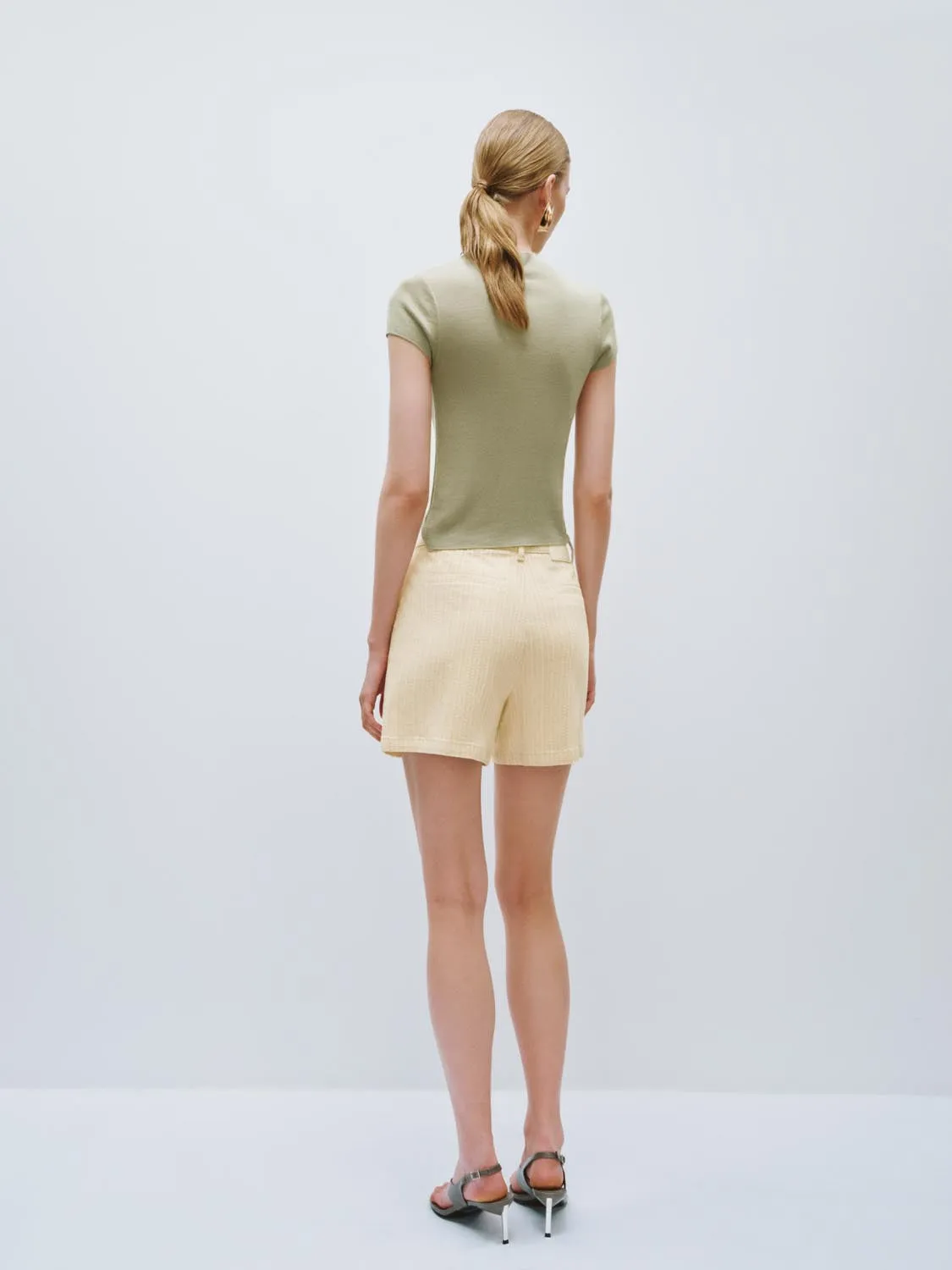 Denim Shorts sold by Urban Revivo product image thumbnail 4