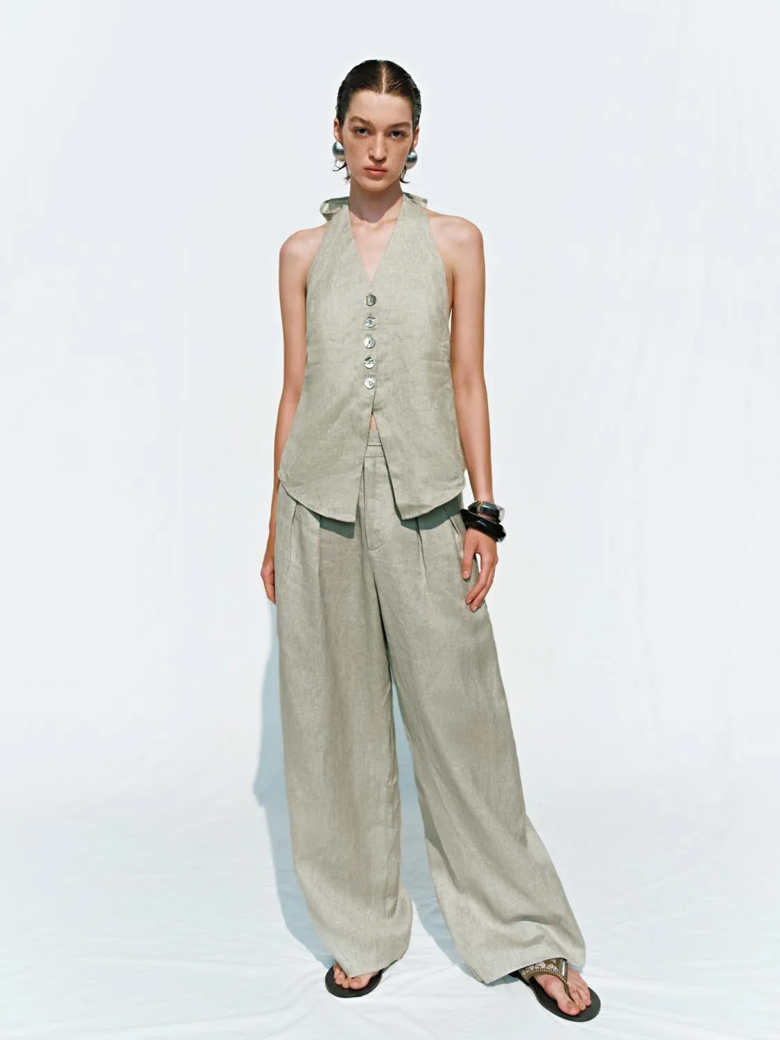 Halter Neck Waistcoats sold by Urban Revivo product image thumbnail 4