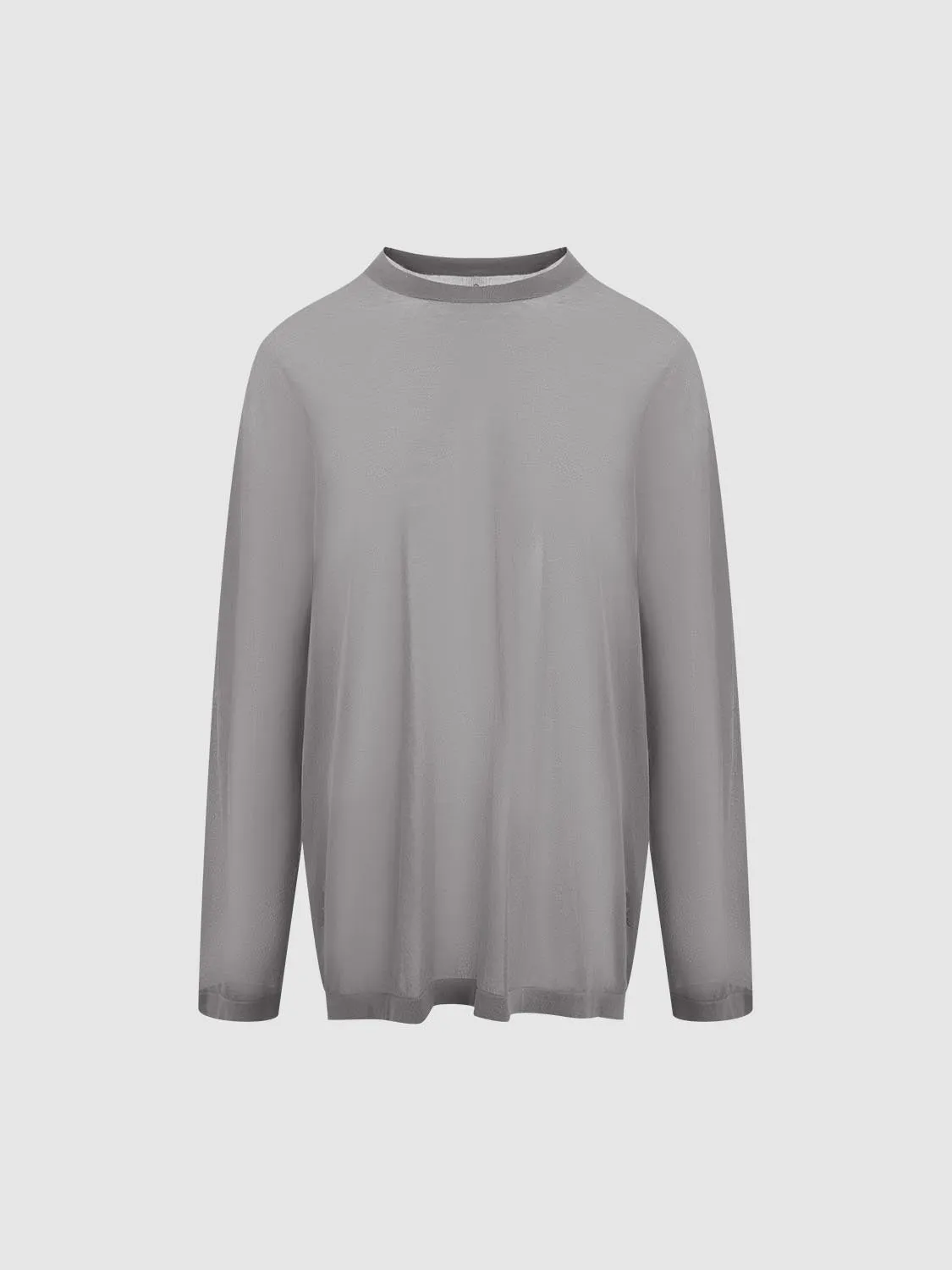 Knitted Long Sleeve T-Shirts sold by Urban Revivo