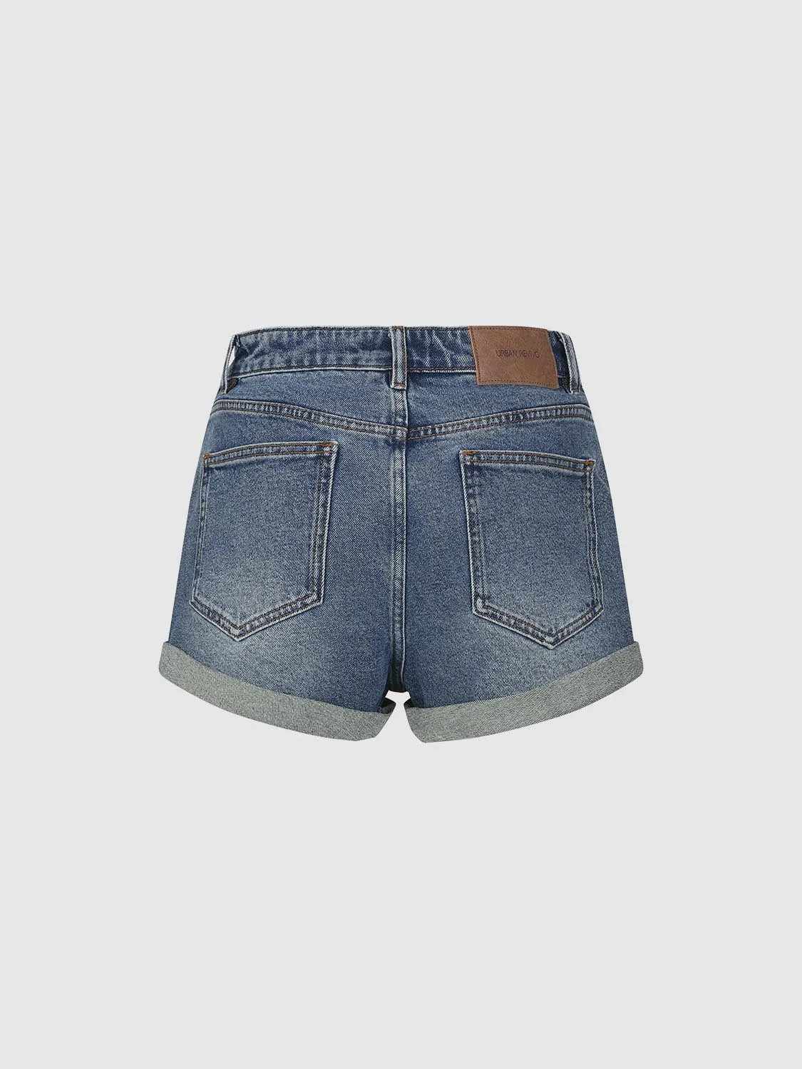 Leisure Denim Shorts sold by Urban Revivo product image thumbnail 2