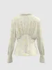 Ruffle Hem Floral Blouses sold by Urban Revivo