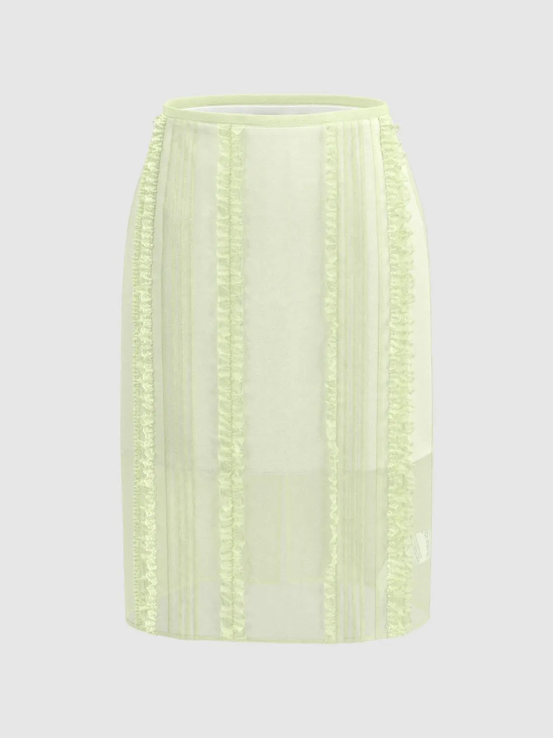 Sheer Straight Skirts sold by Urban Revivo product image thumbnail 3
