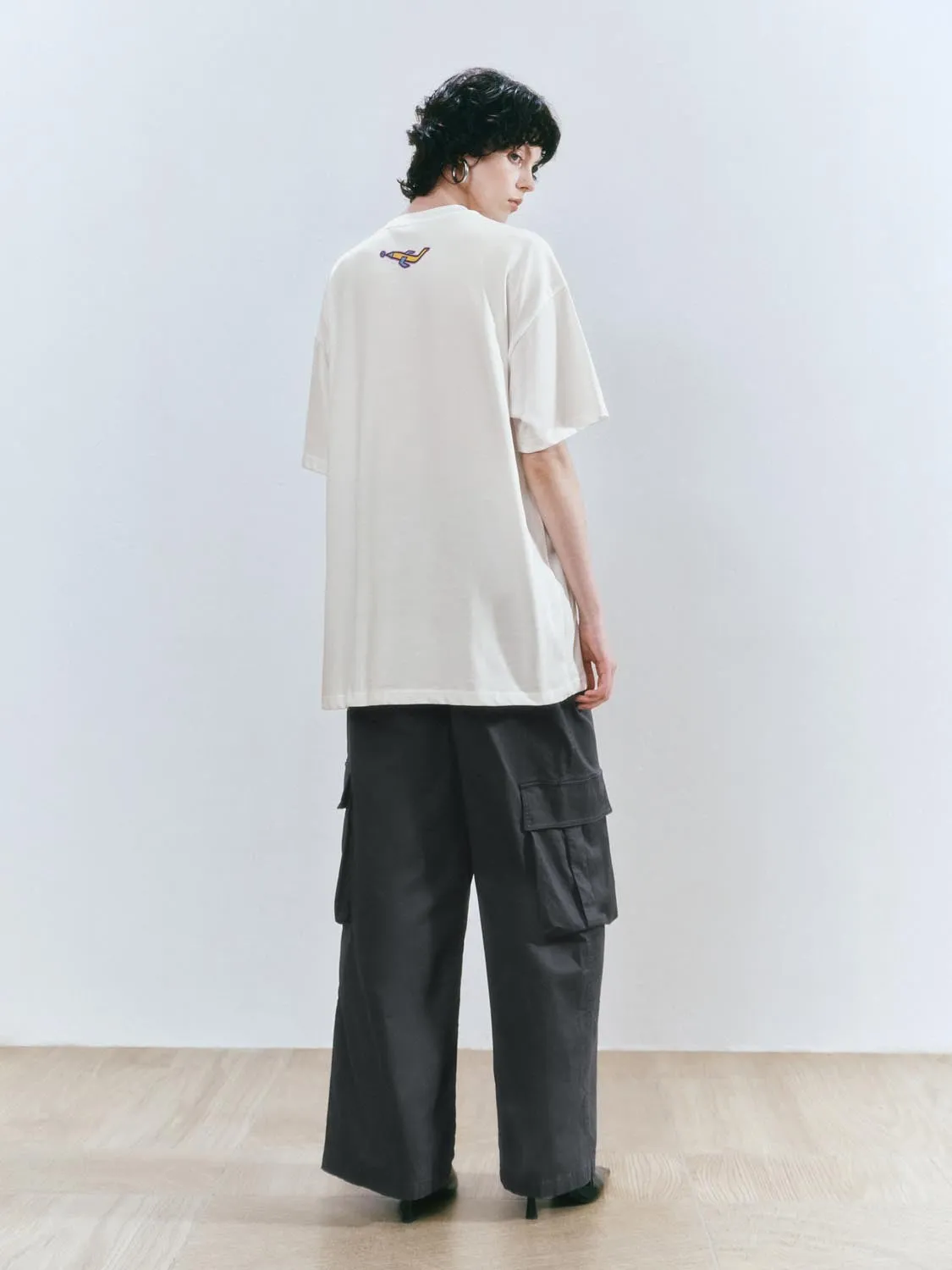 Wide-Leg Cargo Pants sold by Urban Revivo product image thumbnail 5