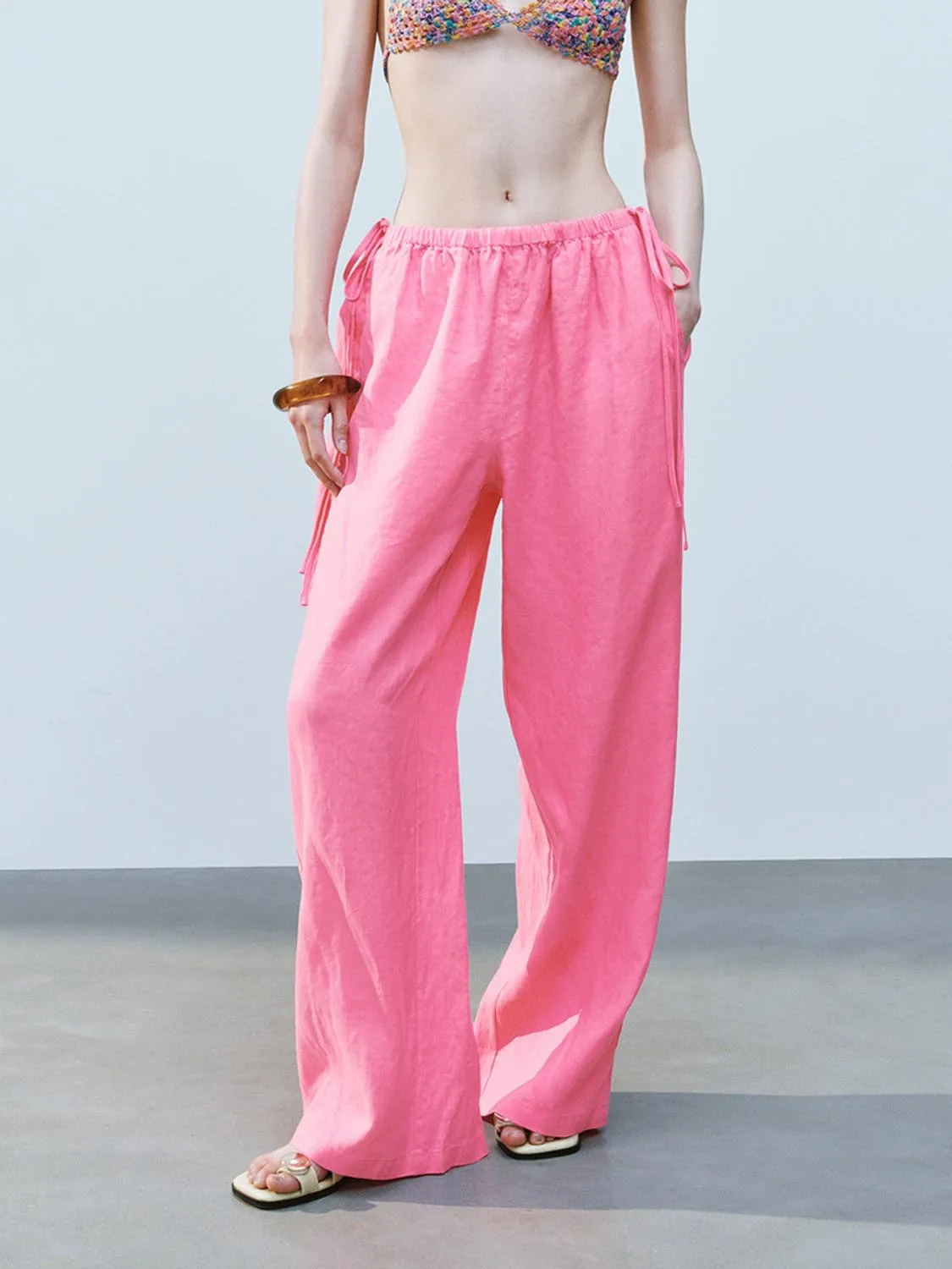 Wide-Leg Pants sold by Urban Revivo product image thumbnail 2