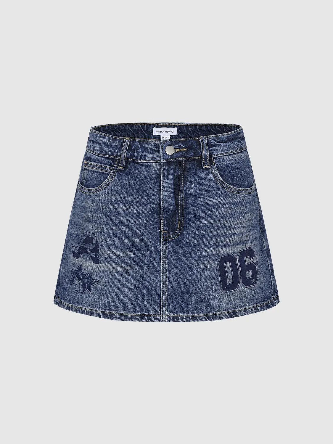 Vogue Denim Shorts sold by Urban Revivo