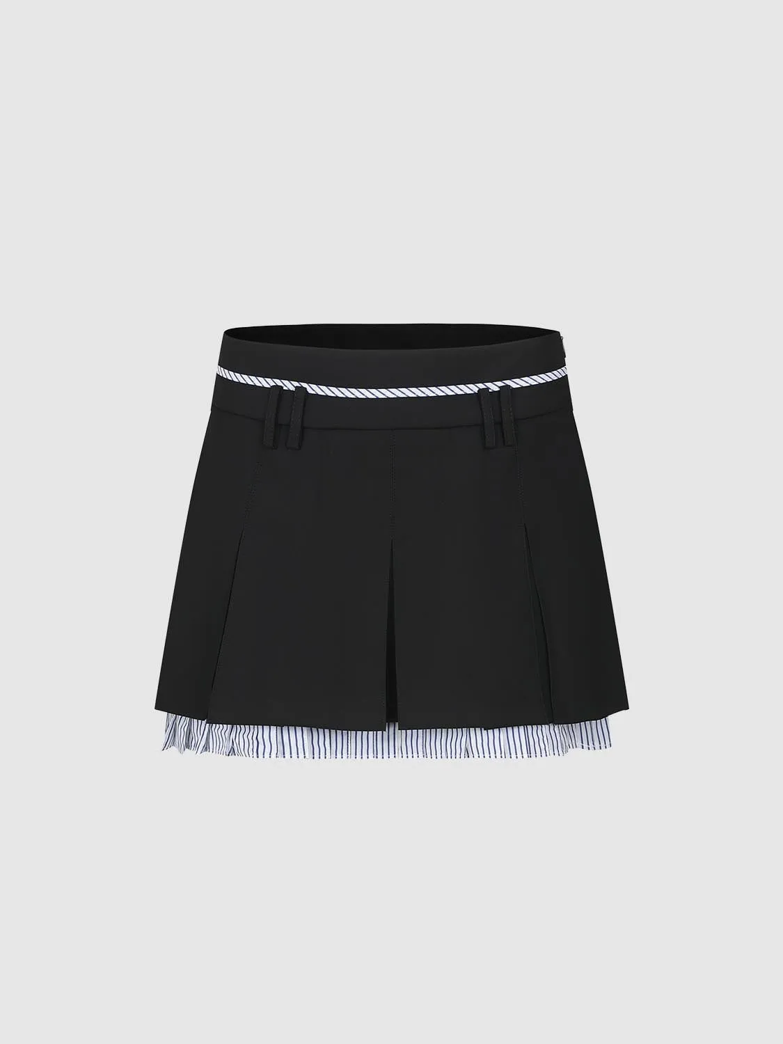 Striped Hem Mini Skirts sold by Urban Revivo