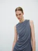Ruched Sleeveless Skinny-Fit Dresses sold by Urban Revivo