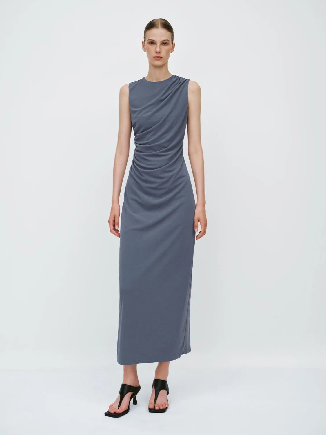 Ruched Sleeveless Skinny-Fit Dresses sold by Urban Revivo