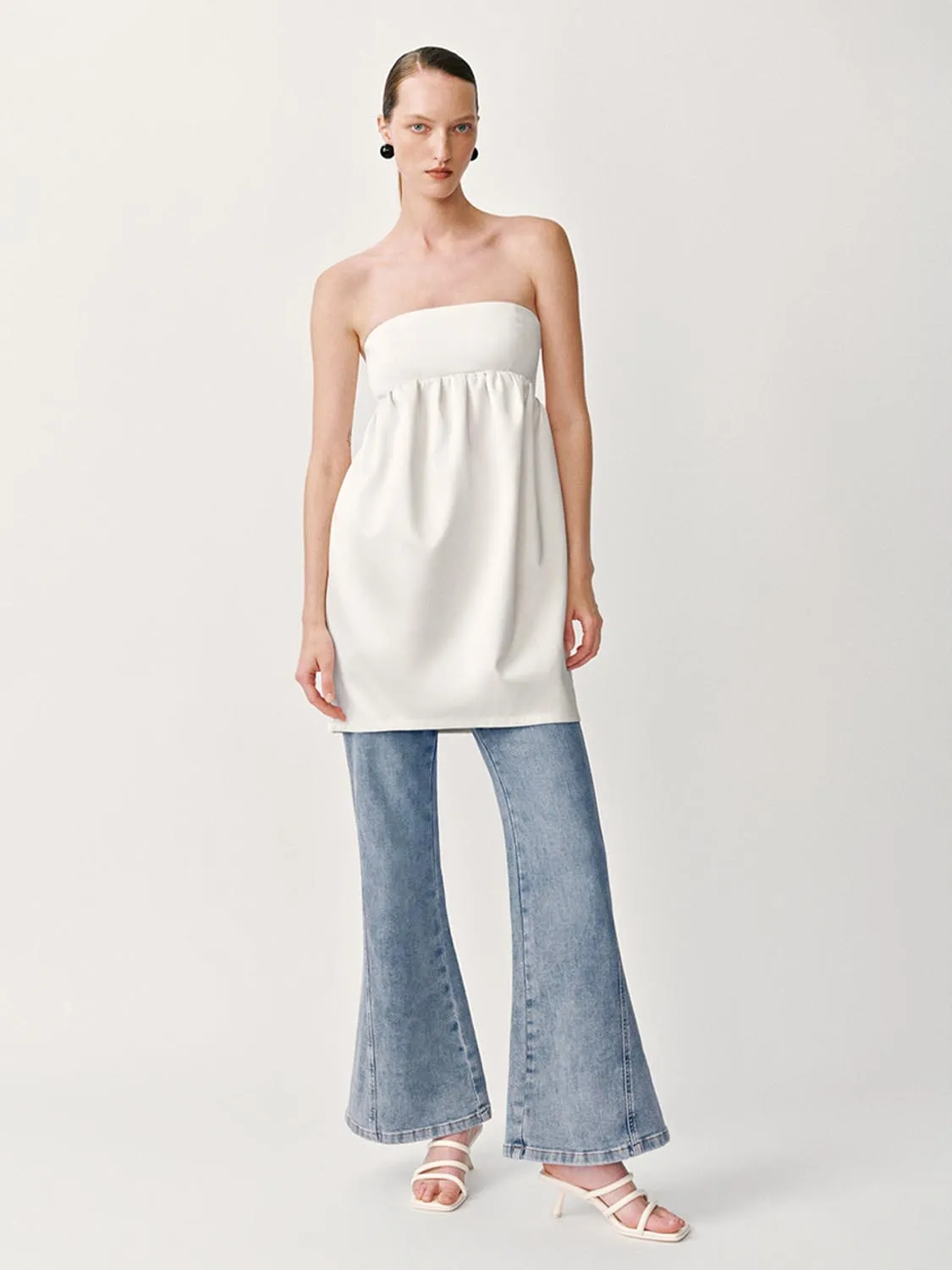 Bandeau A-Line Dresses sold by Urban Revivo product image thumbnail 4