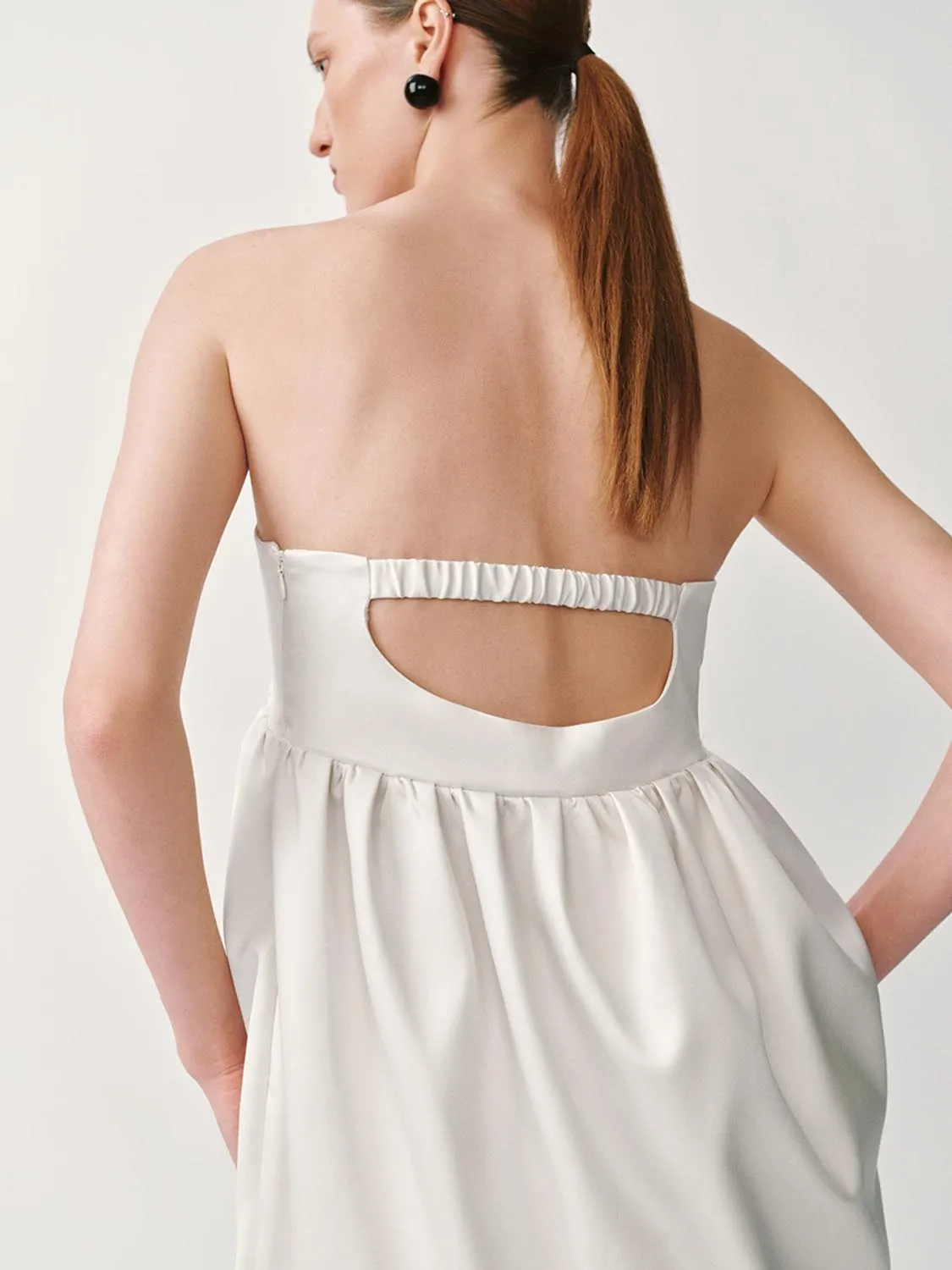 Bandeau A-Line Dresses sold by Urban Revivo product image thumbnail 3