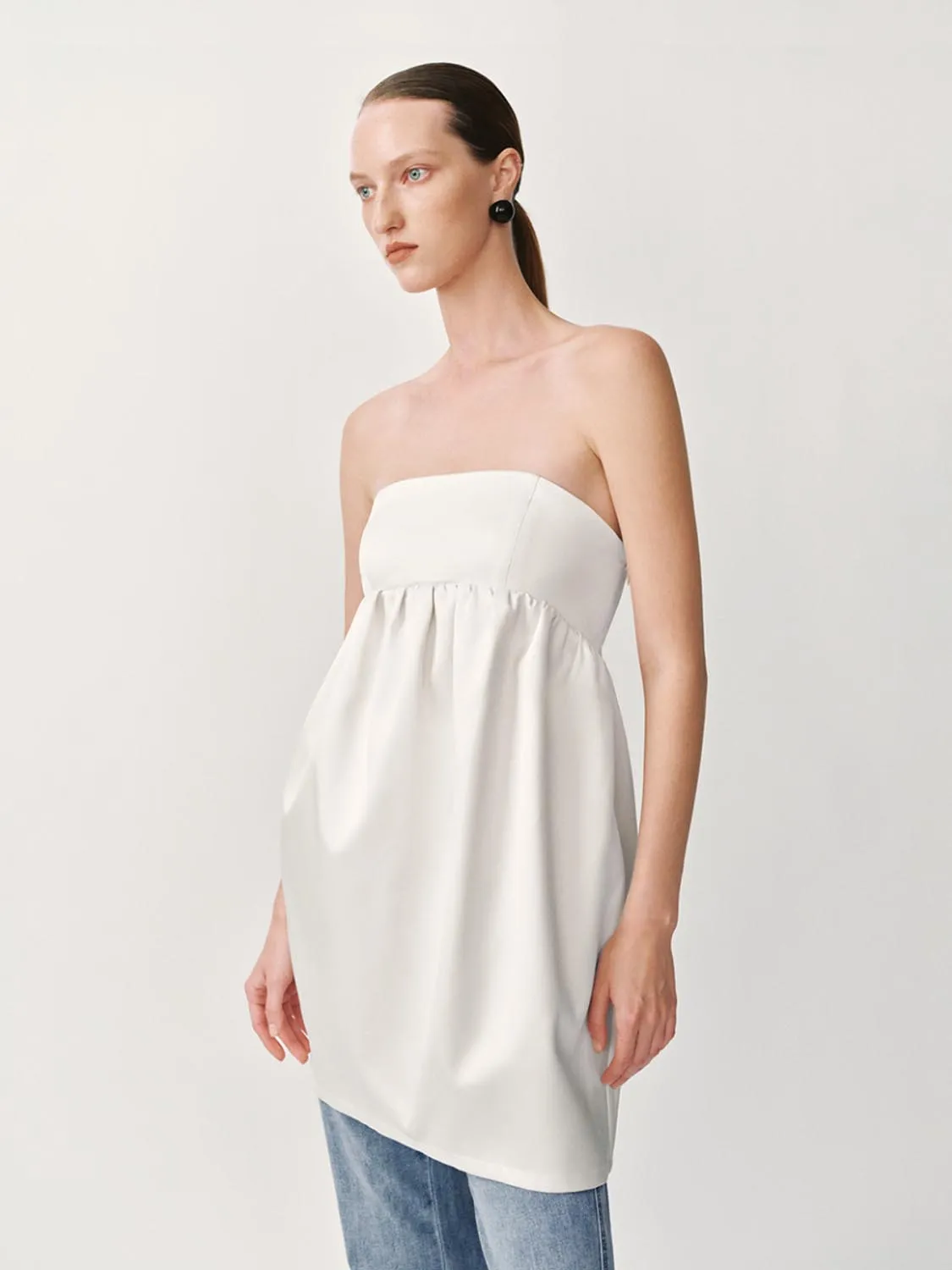 Bandeau A-Line Dresses sold by Urban Revivo product image thumbnail 5